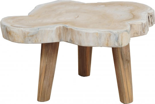 Масичка от тиково дърво Nextdeco H25xW48xD45cm