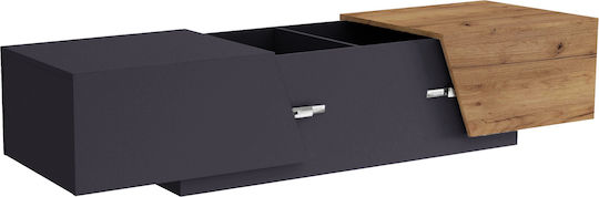 Central Coffee Table Twilight Fusiko Black