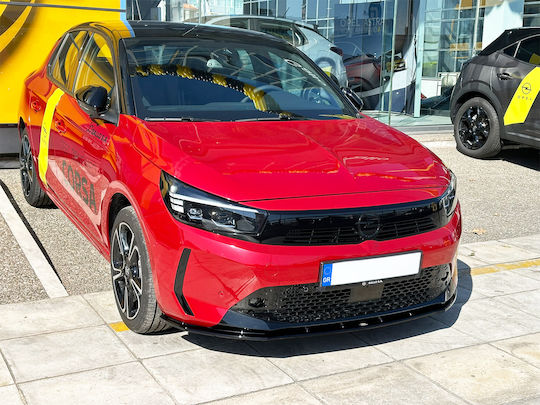 Spoiler Car Front Χειλάκι Compatible with Opel Corsa 2023