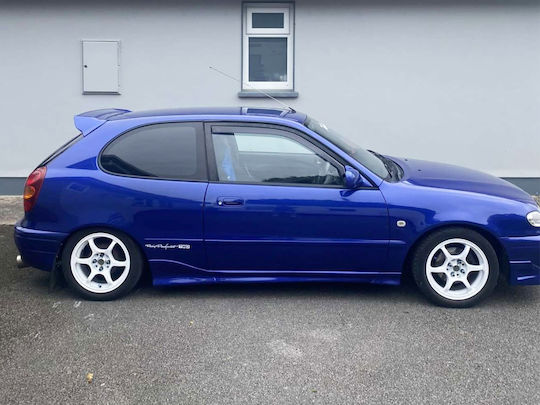 Motordrome Door Sill Car Sideways Spoiler for Toyota Corolla E11 1995-2002 Compatible with Toyota Corolla