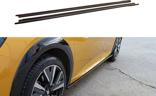 Motordrome Door Sill Car Sideways Compatible with Peugeot 208 K173-003