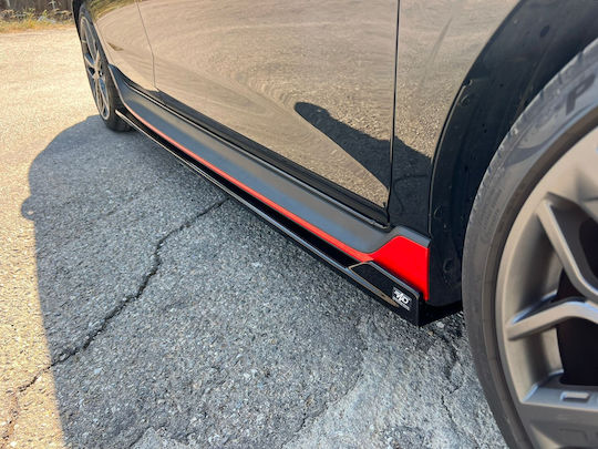 Motordrome Door Sill Car Sideways Compatible with Hyundai i20 K185-002