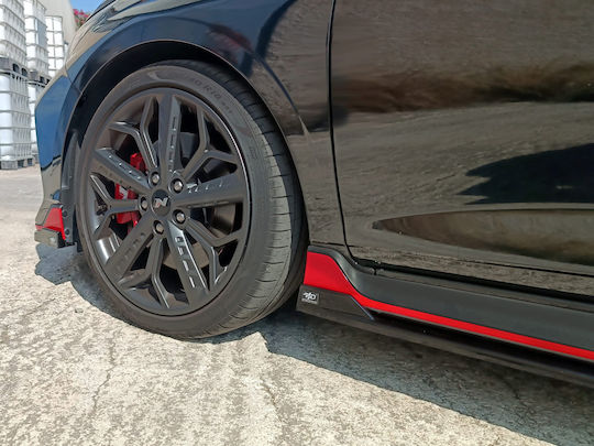Motordrome Door Sill Car Sideways Compatible with Hyundai i20 K185-002