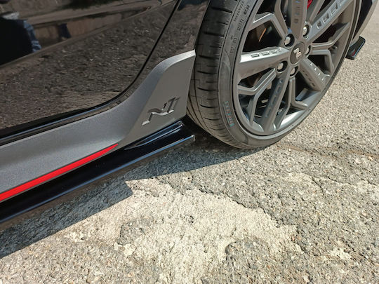 Motordrome Door Sill Car Sideways Compatible with Hyundai i20 K185-002