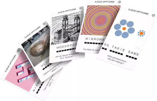 Rebel Gra Board Game 100 Pics Optical Illusions