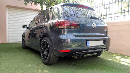 Motordrome Дифузер за Автомобили Отзад Съвместим с Volkswagen Голф 6