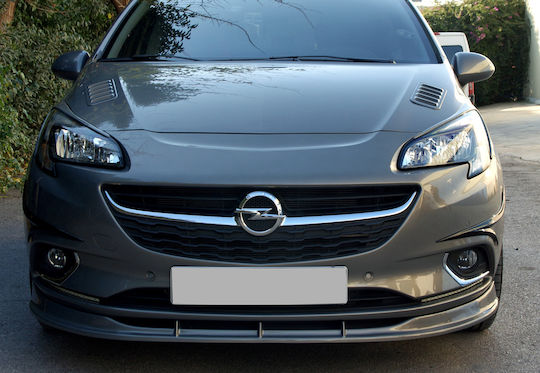 Motordrome Spoiler Car Front Compatible with Opel Corsa 2014-2019
