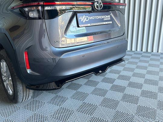 Motordrome Spoiler Auto Rückseite Kompatibel mit Toyota Yaris 9001
