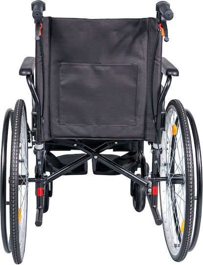 Mobiak Levo Αναπηρικό Αμαξίδιο 24" Πτυσσόμενο 41cm 0810840 Μαύρο