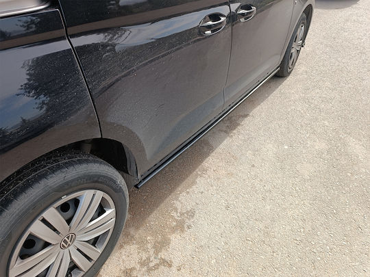 Motordrome Door Sill Car Sideways Compatible with Volkswagen Caddy Ford Transit Connect