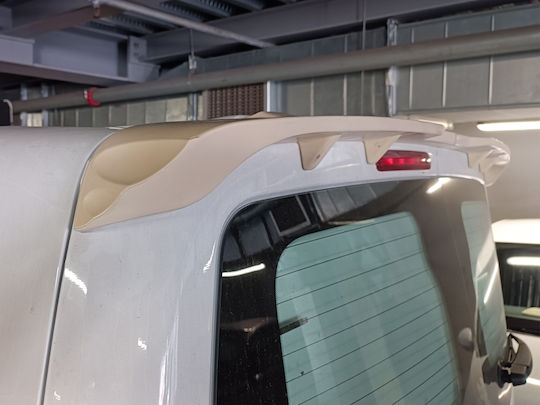 Motordrome Car Rear Spoiler Roof made of Polyurethane Citroen Jumpy Fiat Scudo Opel Vivaro