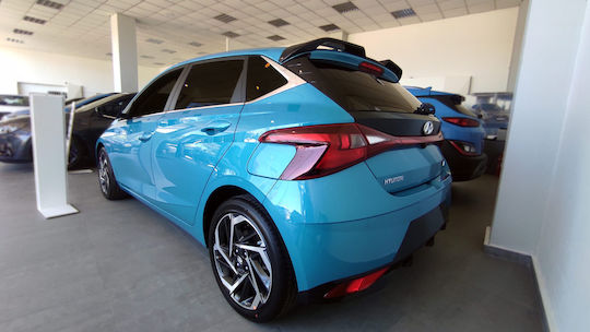 Motordrome Car Rear Spoiler from Polyurethane Hyundai i20 Mk3 2020