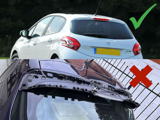 Motordrome Αεροτομή Οροφής από Πολυουρεθάνη Peugeot 208