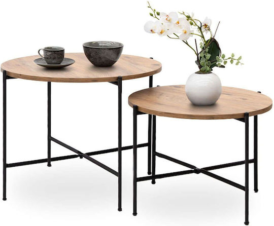 Zentraler Kaffeetisch Zayden Braun
