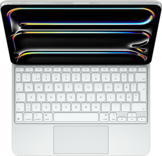 Apple Magic Keyboard Flip Cover Swedish White (iPad Pro 2025 11")