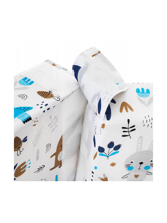 BabyMix Βρεφικό Μαξιλάρι Μείωσης Χώρου Bear And Fox