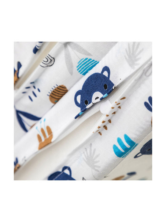 BabyMix Βρεφικό Μαξιλάρι Μείωσης Χώρου Bear And Fox