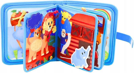 Lean Toys Образователна Сензорна Книга За Дейности