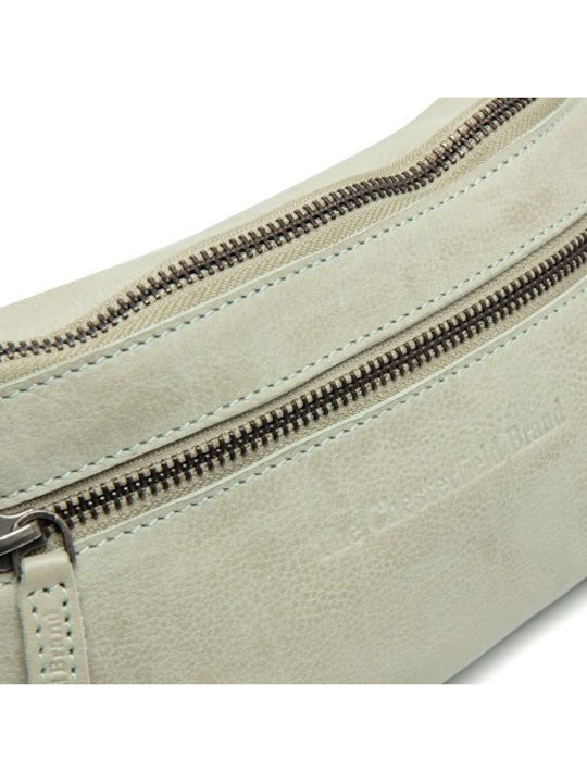 Leder Gürteltasche Türkis