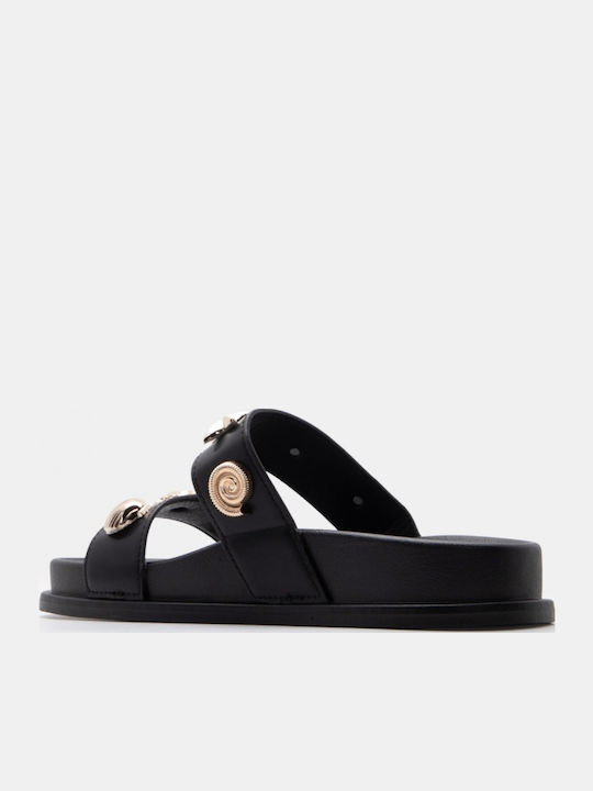 Γυναικεία Σανδάλια Flatforms Μαύρα