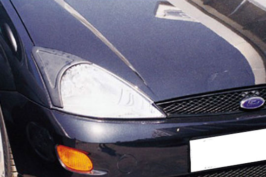 Motordrome Front Headlights Eyebrows for Ford Focus