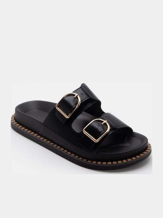 Дамски Сандали Flatforms Черни