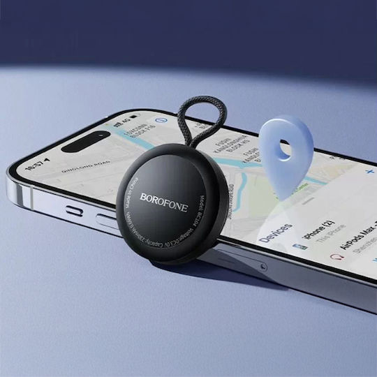 Borofone BC104 Съвместим С Apple Find My Черен