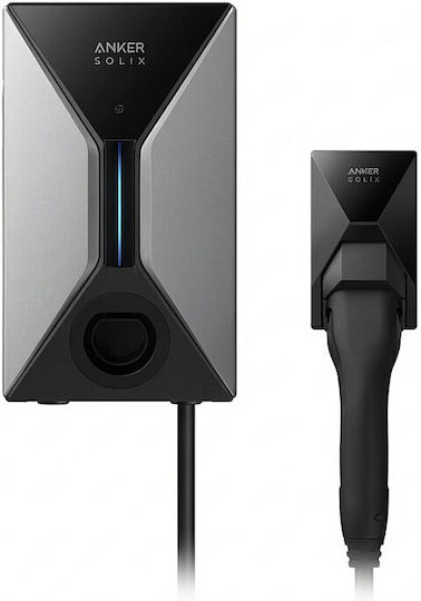 Anker Solix V1 Wall Mounted 22kW Charging Station with Built-in Cable Type 2
