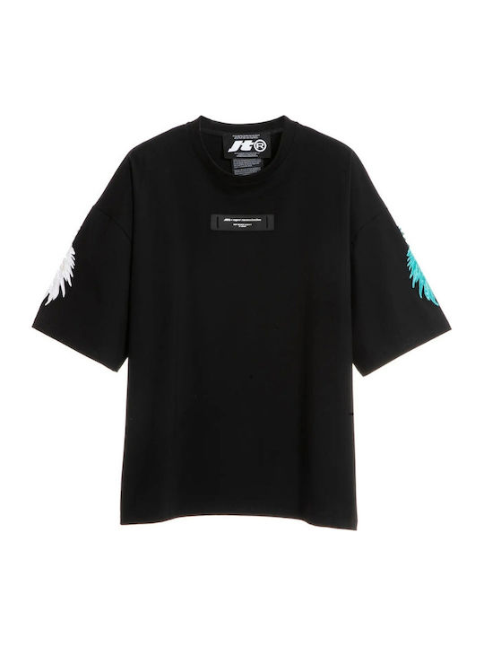 T-shirt Μαύρο