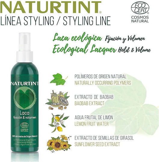 Spray Ecologic Pentru Păr Fixare Volum 175 Ml