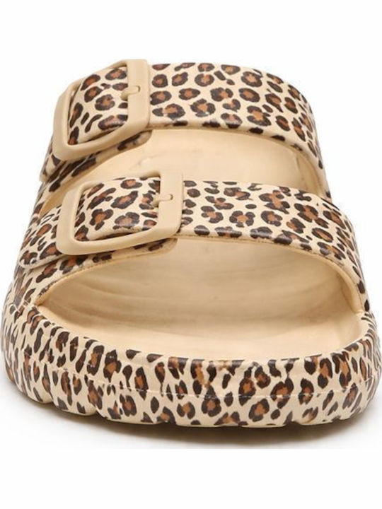 Flip Flops In Brown Colour