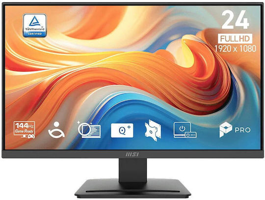 MSI PRO MP241 E14V VA HDR Monitor 23.8" FHD 1920x1080 144Hz με Χρόνο Απόκρισης 4ms GTG