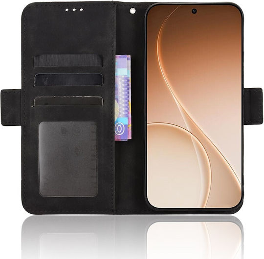 Multiple Cards Wallet Black (Oppo Reno15 F)