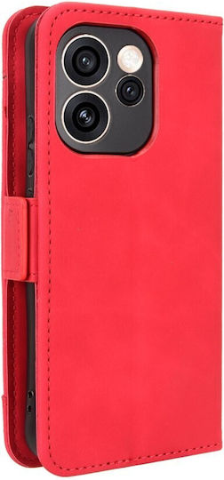 Multiple Cards Wallet Red (Oppo Reno15 F)