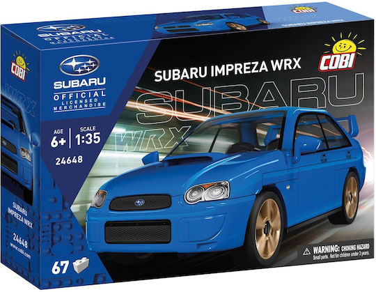 Cobi Cobi Subaru Impreza Wrx 67pcs 24648