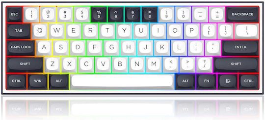 Redragon ALCOR K717 PRO Wireless Gaming Keyboard 60% with RGB Lighting English US
