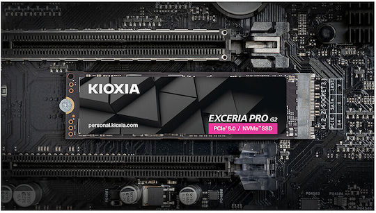 Kioxia Exceria Pro G2 SSD 4TB Тип M.2 с Връзка PCI Express 5.0 LVE10Z4T09G8
