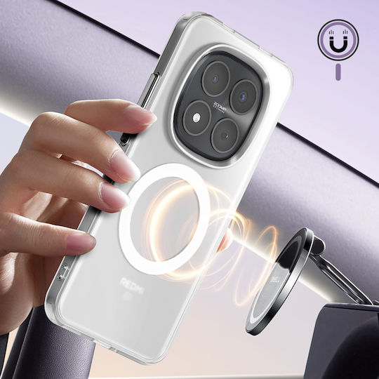 Avizar Case Redmi Note 15 Pro 5g Reinforced Magsafe Accessories Compatible White