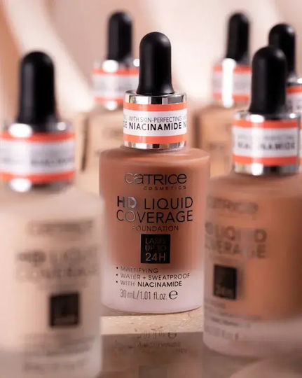Catrice Cosmetics HD Liquid Coverage Liquid Foundation 32 Nude Beige 30ml