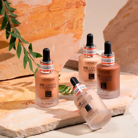 Catrice Cosmetics HD Liquid Coverage Liquid Foundation 32 Nude Beige 30ml