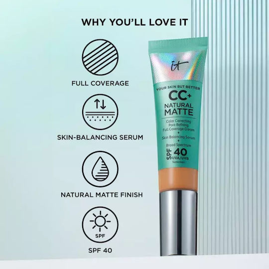 it Cosmetics Liquid Foundation SPF40 Medium Tan 32ml