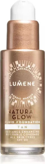 Lumene Natural Glow Make-up Mov/alb SPF20 4 Tan 30ml