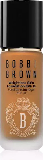 Bobbi Brown Weightless Skin Liquid Make Up SPF15 Warm Almond 30ml