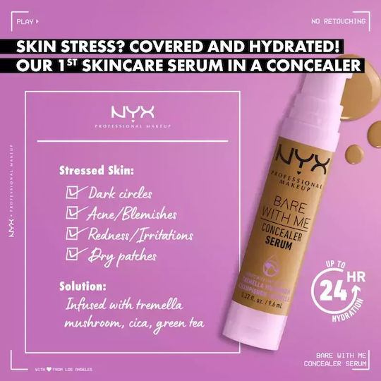 NYX Professional Makeup Bare Me Liquid Foundation 9.6ml