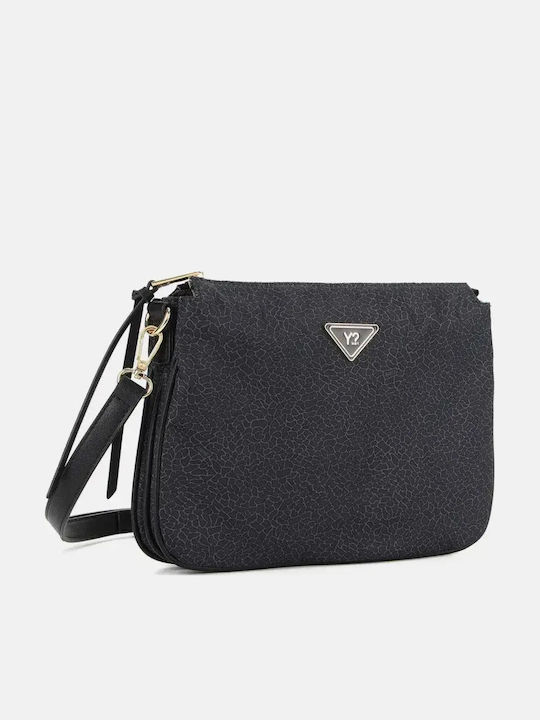 Women's Black Flap Bag
