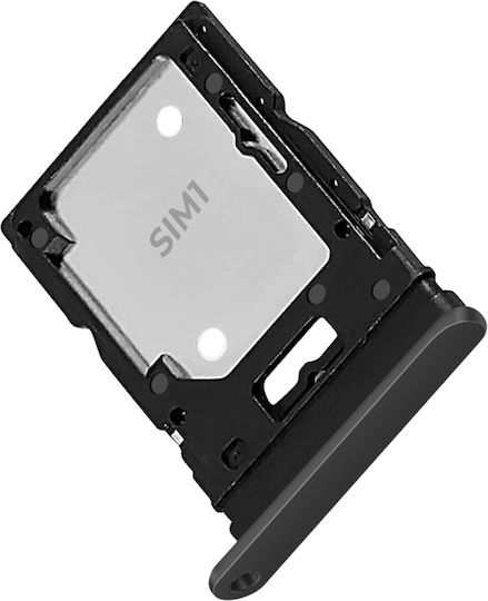 Clappio Sim Card Tray Redmi Note 14 Pro 4g Dual Nano Sim Nano Sim Microsd Black