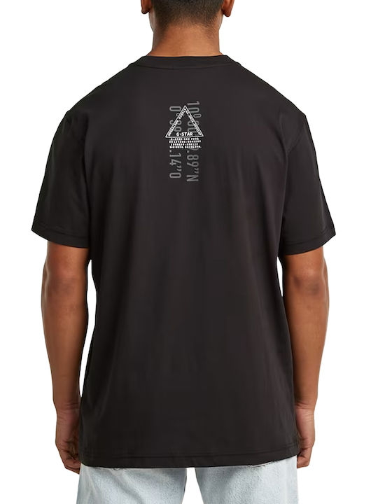 G-Star Raw T-shirt Μαύρο