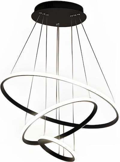 Home Lighting LED Κρεμαστό Φωτιστικό Μαύρο Home Lighting LED Κρεμαστό Φωτιστικό Μαύρο