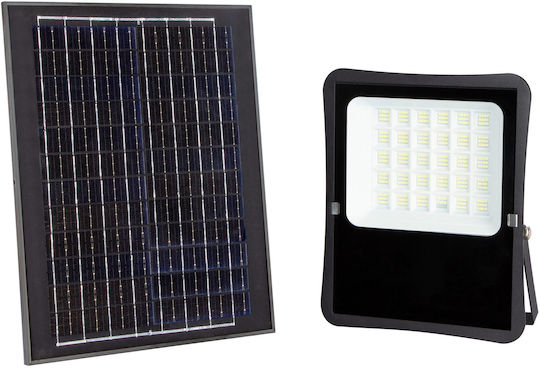 Optonica SMD Στεγανός Ηλιακός Προβολέας LED 25W Ψυχρό Λευκό IP65