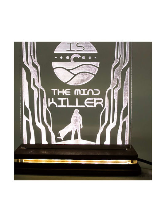 World of Wood Διακοσμητικό Φωτιστικό LED 3D Illusion 19x15εκ.